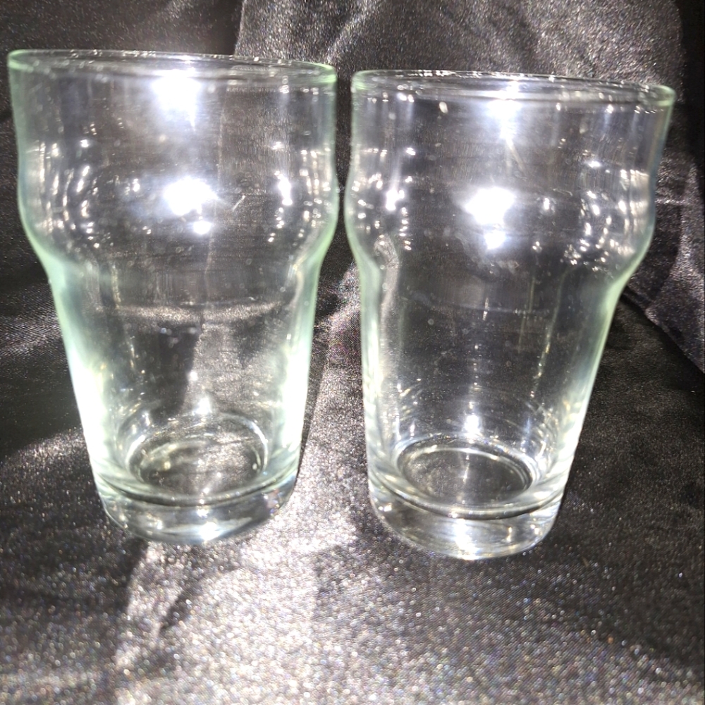 Set of 2 Libbey Glasses~10 Oz~English Pub Beer Glasses~Juice~Barware~Cocktail